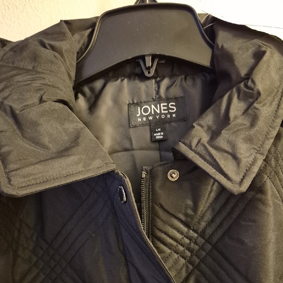 Jones New York Women's Dark Gray Puffer Jacket - Picture 2 of 9